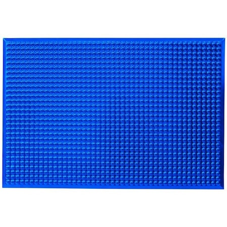 Ergomat Infinity Bubble Blue 3ft x 7ft Anti-Fatigue Floor Mat IN0307-B